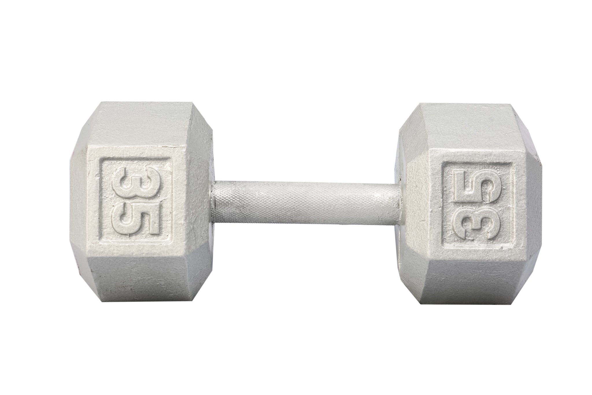 York Barbell Dumbbells Cast Iron Hex Canada 45LB