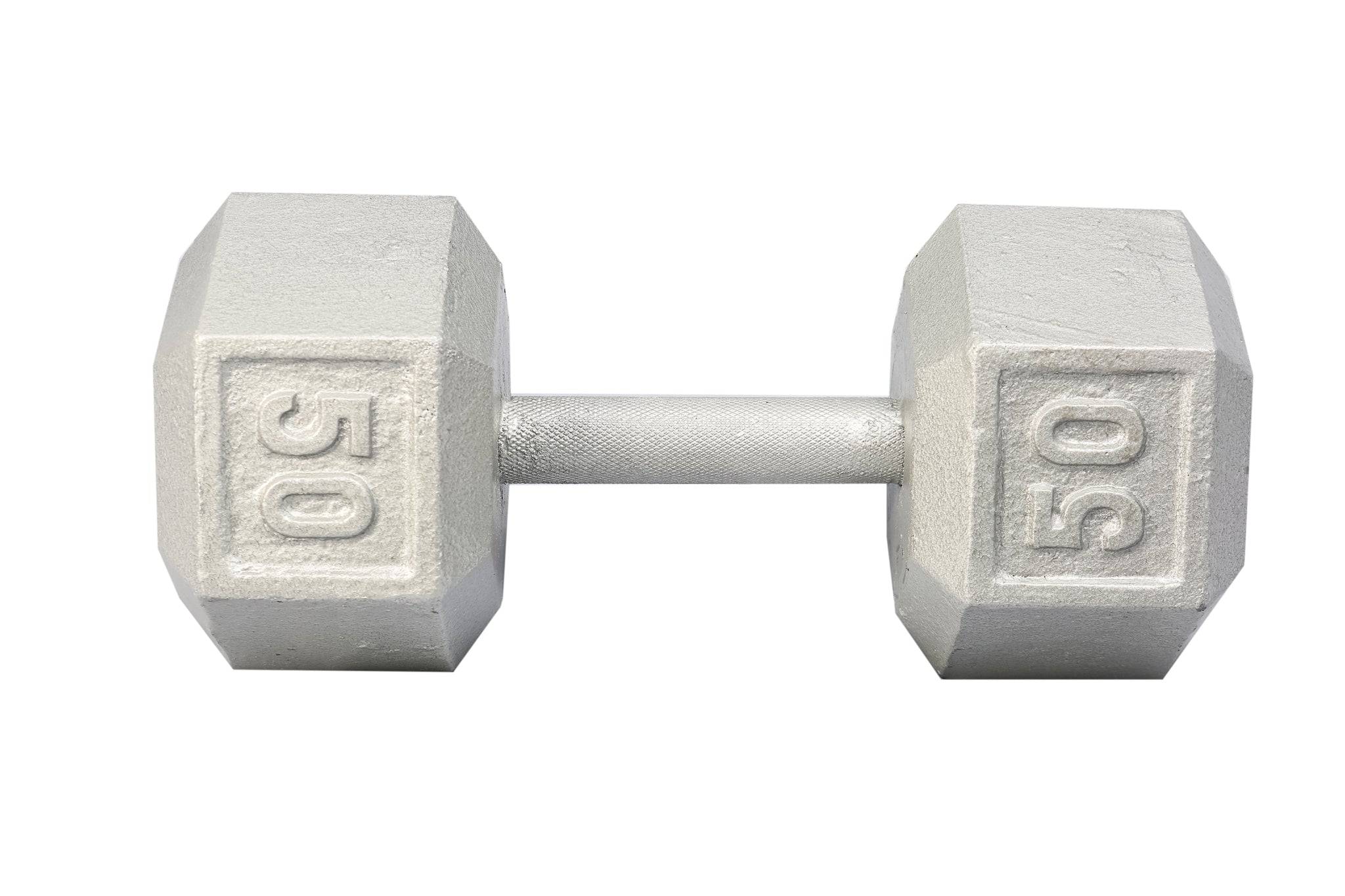 York Barbell Dumbbells Cast Iron Hex Canada 45LB