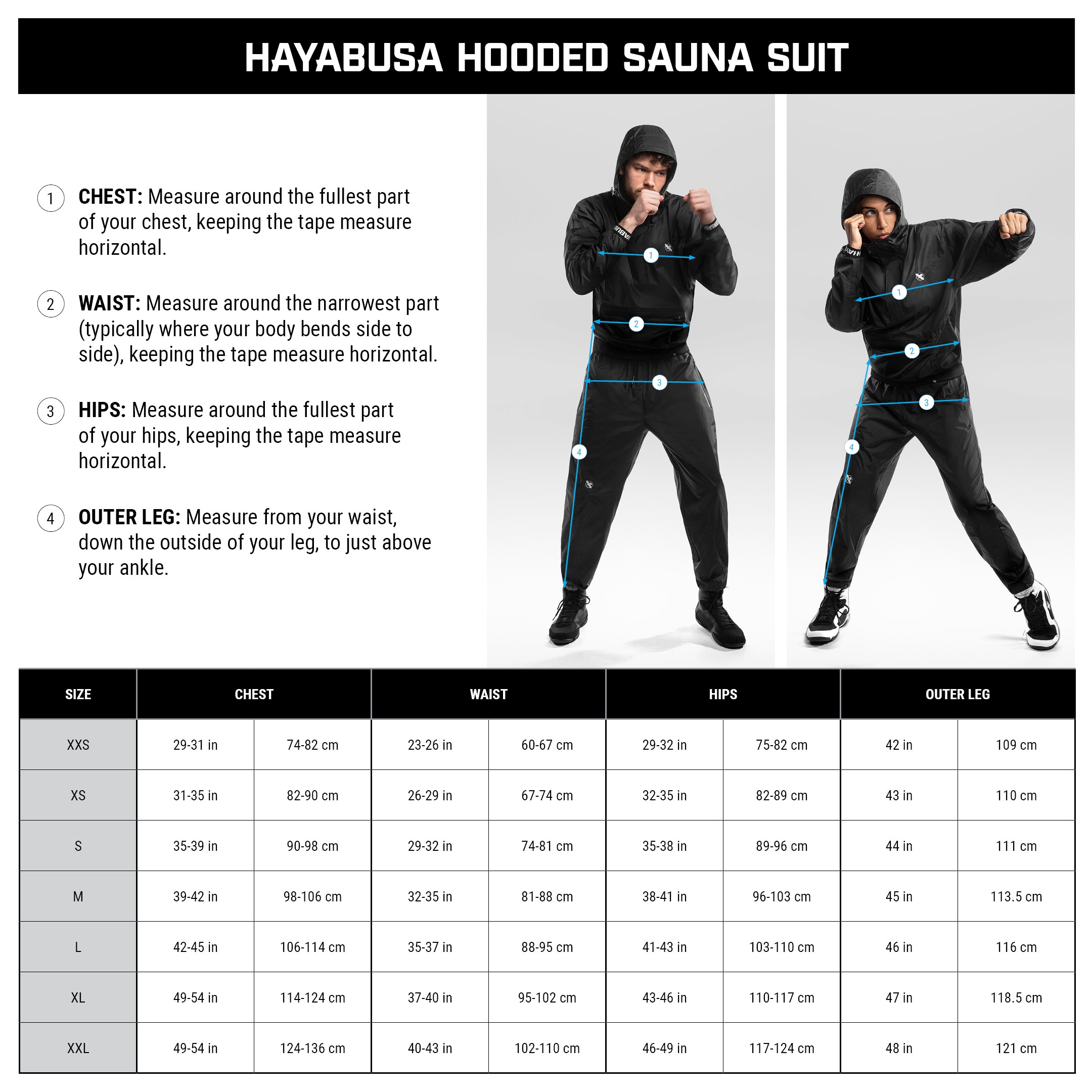 Hayabusa, Pro Hooded Sauna Suit