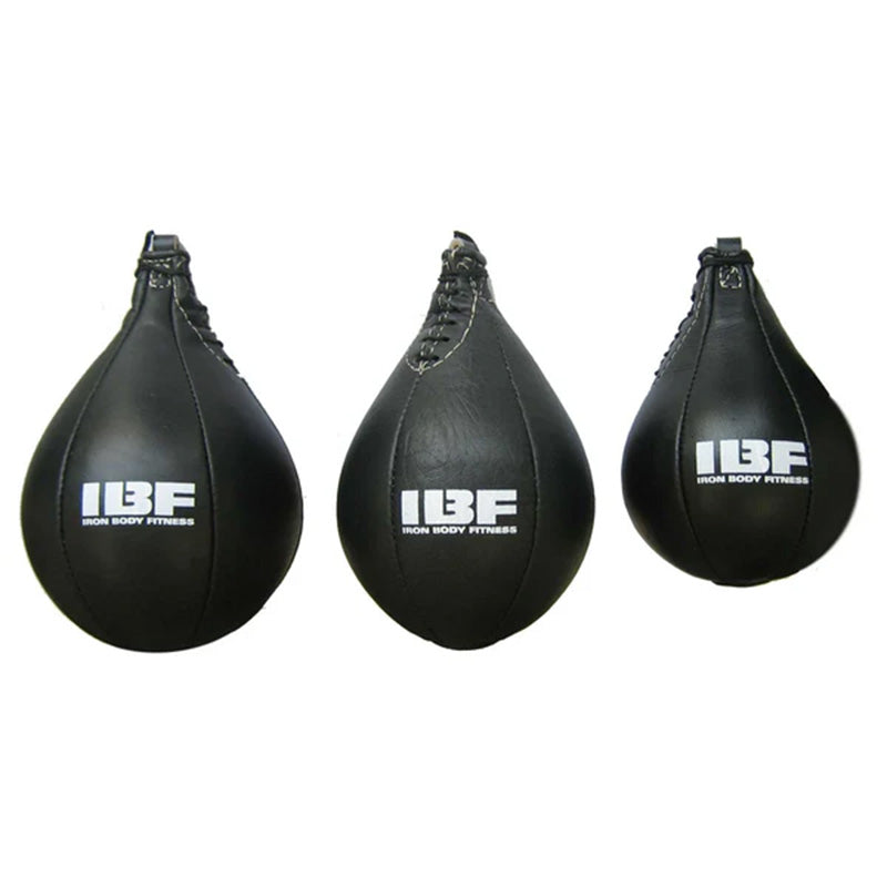 Iron Body Fitness | Pro-Style Genuine Leather Speed Bags