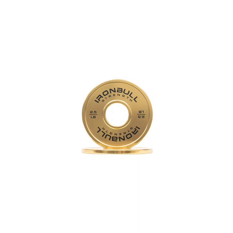 Iron Bull | Premium Gold Weight Plates - Pounds