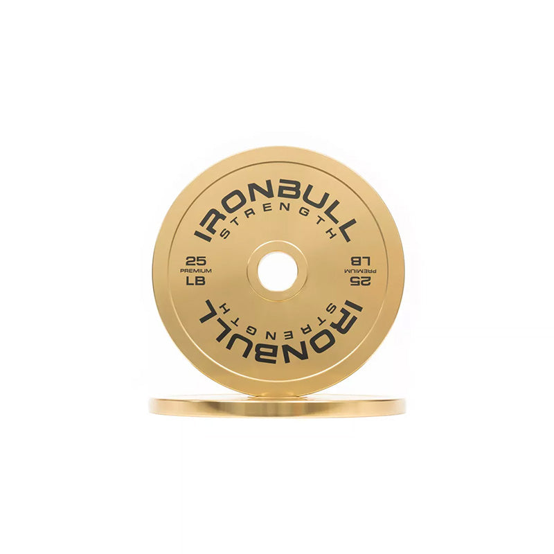 Iron Bull | Premium Gold Weight Plates - Pounds