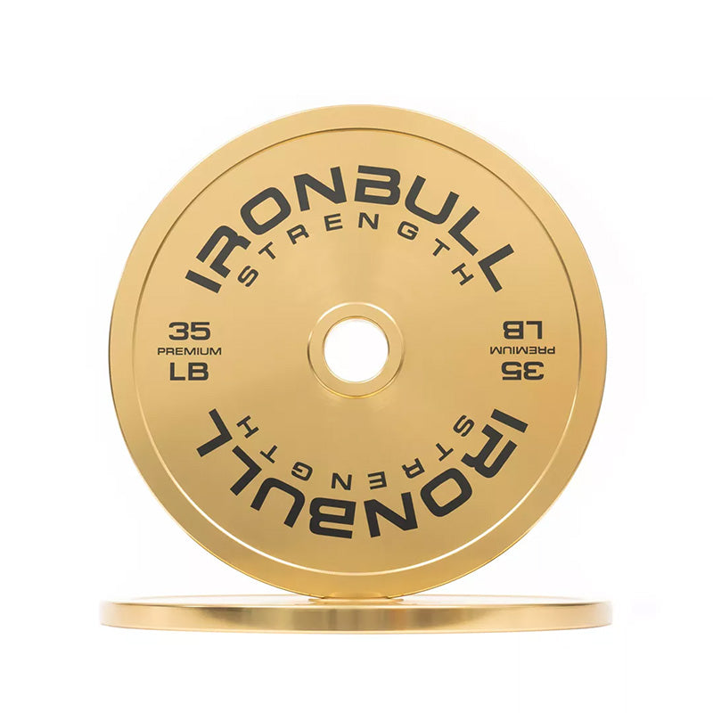 Iron Bull | Premium Gold Weight Plates - Pounds