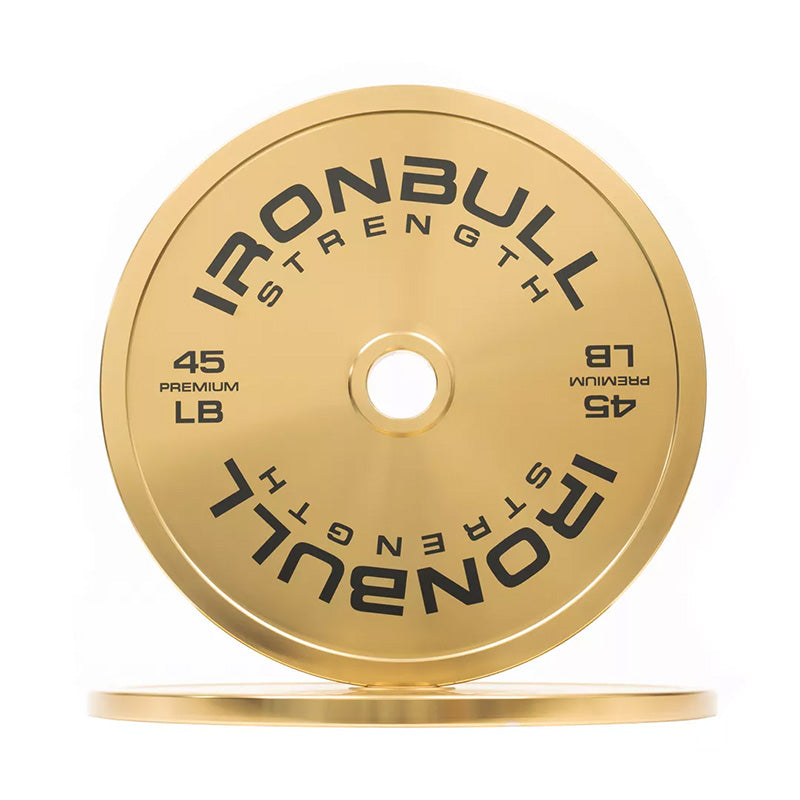 Iron Bull | Premium Gold Weight Plates - Pounds