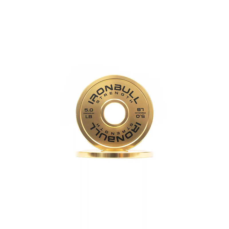 Iron Bull | Premium Gold Weight Plates - Pounds