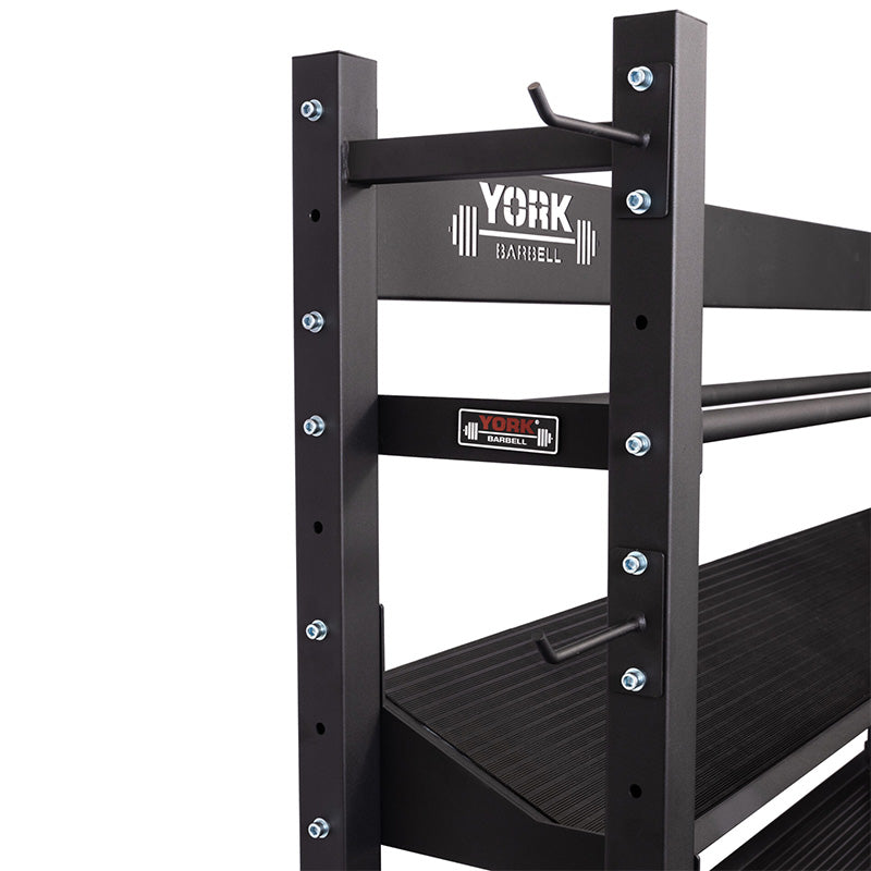 York Barbell | Multi-Purpose Rack - XTC Fitness - Exercise Equipment Superstore - Canada - Multi-Storage