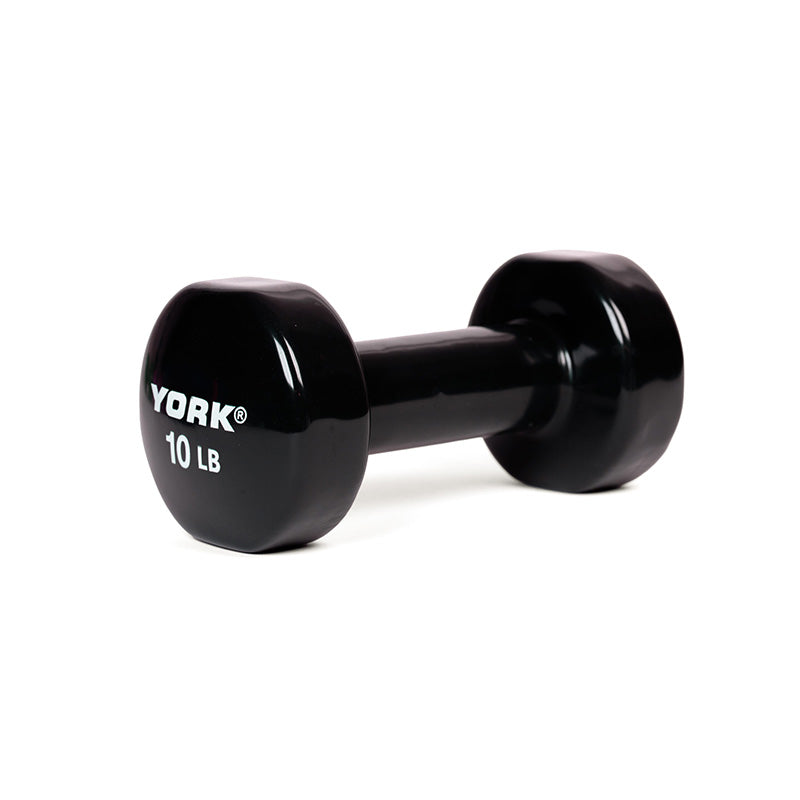 York fitness vinyl online weights