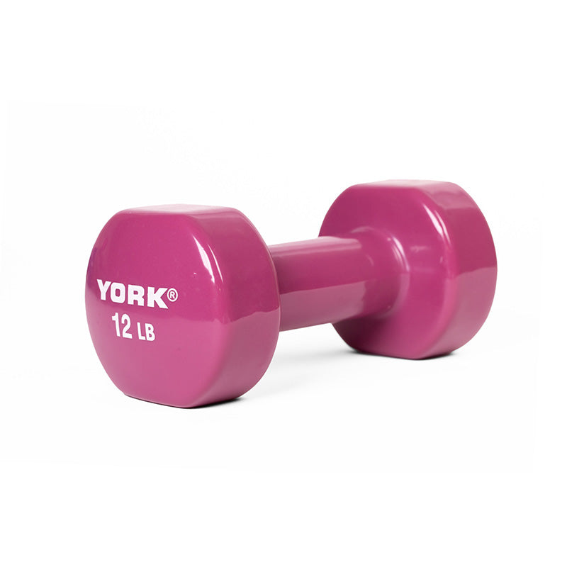 York Barbell Vinyl Fitbells Dumbbells Colour Aerobic Weights Canada