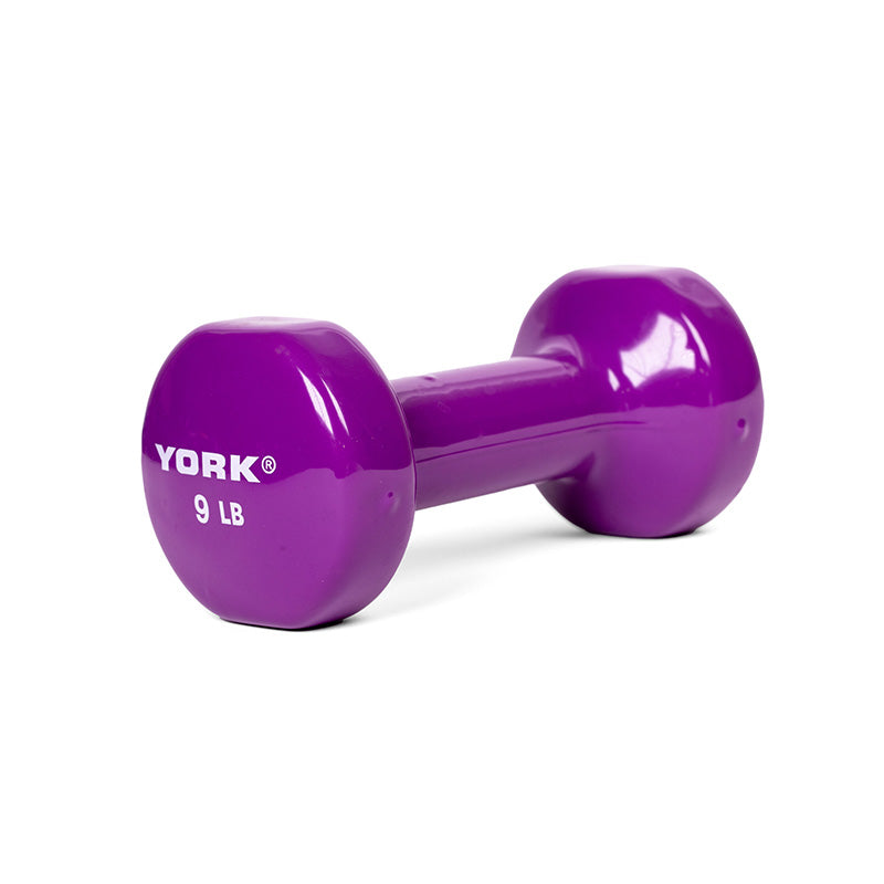 York best sale vinyl dumbbells