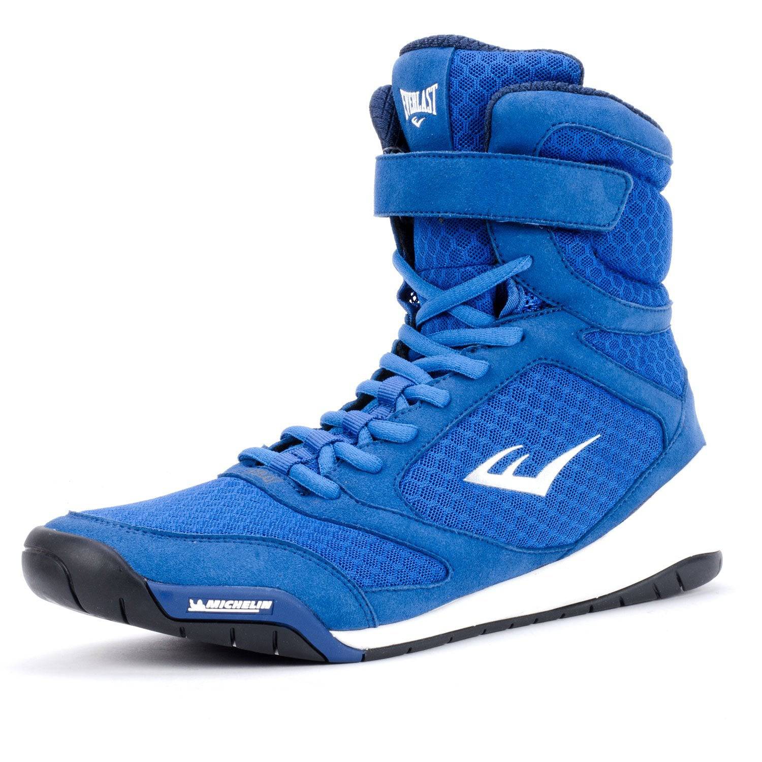 Everlast Elite High Top Boxing Shoe Blue 6