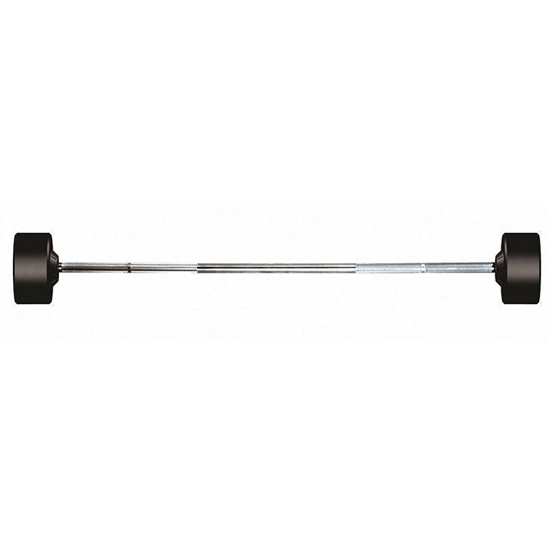 York Barbell | Fixed Pro Straight Barbell - Rubber Coated | Canada