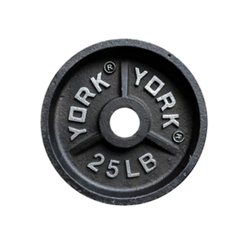 York cast iron online weight set